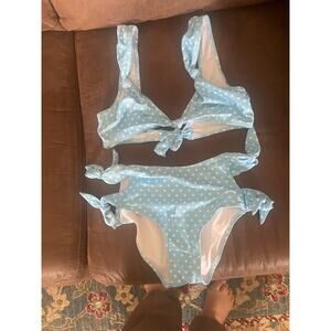 Mon Ami Blue Dot Bikini 2 piece, A74